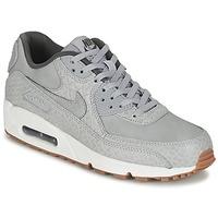 Nike AIR MAX 90 PREMIUM W women\'s Shoes (Trainers) in grey