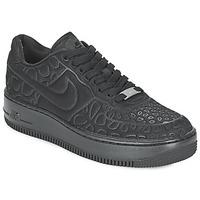 Nike AIR FORCE 1 UPSTEP PLUSH W women\'s Shoes (Trainers) in black