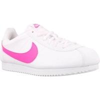 Nike Cortez GS women\'s Shoes (Trainers) in White