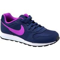 nike md runner 2 gs womens shoes trainers in multicolour