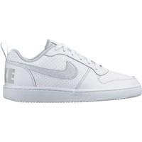 Nike Court Borough Low GS women\'s Shoes (Trainers) in white