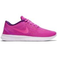 nike free rn womens shoes trainers in pink