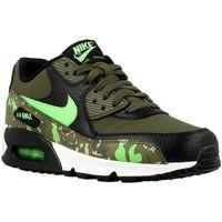 Nike Air Max 90 Prem Ltr GS women\'s Shoes (Trainers) in Grey