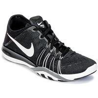 nike free trainer 6 w womens trainers in black