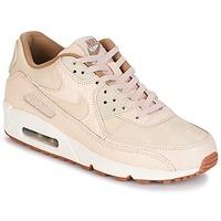 Nike AIR MAX 90 PREMIUM W women\'s Shoes (Trainers) in BEIGE