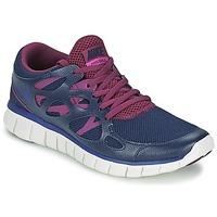 Nike FREE RUN 2 EXT women\'s Shoes (Trainers) in blue