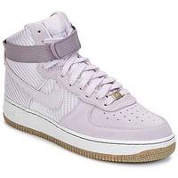 Nike AIR FORCE 1 HI PREMIUM W women\'s Shoes (Trainers) in pink