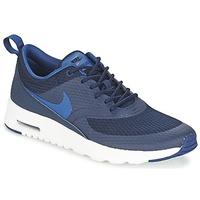 nike air max thea textile w womens shoes trainers in blue