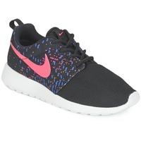 nike roshe one print w womens shoes trainers in black