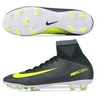 Nike Mercurial Superfly V CR7 Firm Ground Football Boots - Seaweed/Vol, White