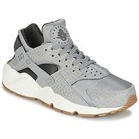 nike air huarache run premium w womens shoes trainers in grey