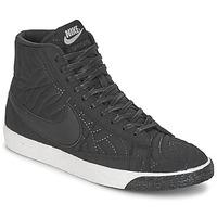 nike blazer mid premium se w womens shoes high top trainers in black