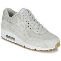 Nike AIR MAX 90 PREMIUM W women\'s Shoes (Trainers) in grey