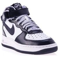 Nike Air Force 1 Mid GS women\'s Shoes (High-top Trainers) in White