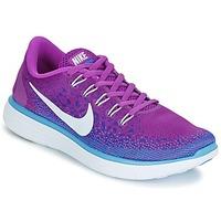 Nike FREE RUN DISTANCE W women\'s Running Trainers in purple