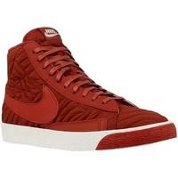 Nike Wmns Blazer Mid Prm SE women\'s Shoes (High-top Trainers) in Red