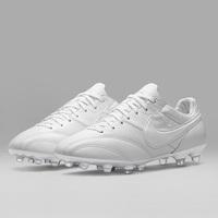 Nike Premier Firm Ground Football Boots - White/White/White, White