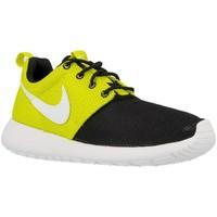 nike rosherun gs womens shoes trainers in multicolour