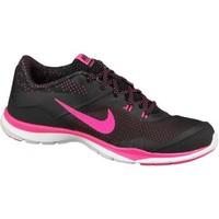 nike wmns flex trainer 5 print womens trainers in black