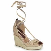 Nine West MIKA women\'s Sandals in BEIGE