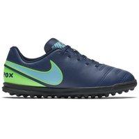 Nike JR Tiempox Rio III TF Astro Turf Trainers - Coastal Blue