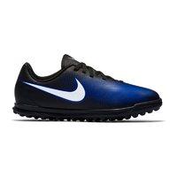 Nike Jr. MagistaX Ola II (TF) Astro Turf Trainer - BLACK/WHITE-PARAMOUNT BLUE-HYPER ORANGE