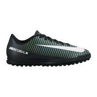 Nike Jr. Mercurial X Vortex III (TF) - BLACK/WHITE-ELECTRIC GREEN