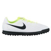 Nike JR MagistaX Ola II TF Kids Astro Turf Trainers - White/Black