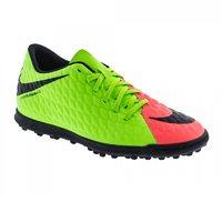 nike jr hypervenom phade iii tf astro turf trainers electric green