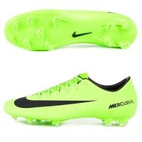 Nike Mercurial Victory VI Firm Ground Football Boots - Electric Green/, Black