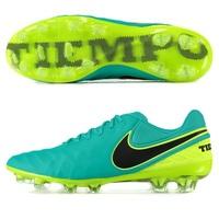 Nike Tiempo Legend VI Firm Ground Football Boots - Clear Jade/Black/Vo, Black