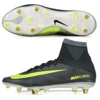 Nike Mercurial Superfly V CR7 Soft Ground Pro Football Boots - Seaweed, White