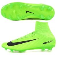 Nike Mercurial Veloce III Df Firm Ground Football Boots - Electric Gre, Black