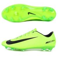 Nike Mercurial Veloce III Firm Ground Football Boots - Electric Green/, Black