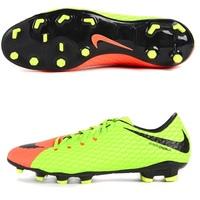 Nike Hypervenom Phelon III Firm Ground Football Boots - Electric Green, Black