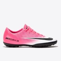 Nike Mercurial Victory VI Astroturf Trainers - Racer Pink/Black/White, Black