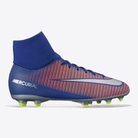 Nike Mercurial Victory VI Dynamic Fit Firm Ground Football Boots - Dee, Blue