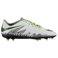 Nike Hypervenom Phelon II Firm Ground Football Boots - Pure Platinum/B, Black