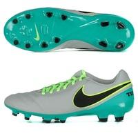 nike tiempo genio ii leather firm ground football boots wolf greybl bl ...