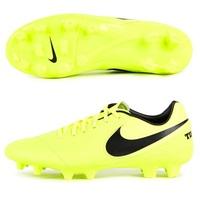 nike tiempo mystic v firm ground football boots voltblackvolt black