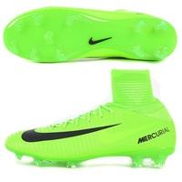 Nike Mercurial Superfly V Firm Ground Football Boots - Electric Green/, Black