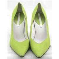 Nine West, size 5 lime green stilettos