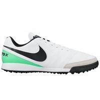 nike tiempo genio ii leather astroturf trainers whiteblackelectro blac ...