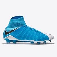 nike hypervenom phantom iii df firm ground football boots whiteblac bl ...