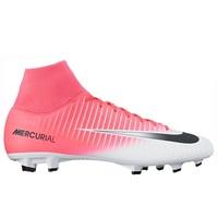 Nike Mercurial Victory VI DF Firm Ground Football Boots - Racer Pink/B, Black