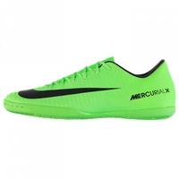 nike mercurial victory mens indoor court trainers green black