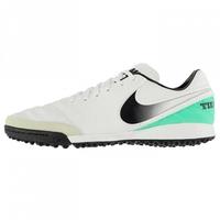 nike tiempo mystic mens astro turf trainers white green