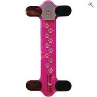 nite ize dawg led collar cover pink colour purple
