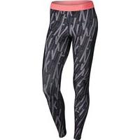 nike pro hypercool tight womens blacklava glow