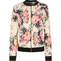 nicole floral bomber jacket multi